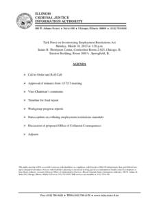 Task Force on Inventorying Employment Restrictions Act