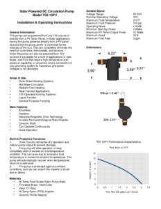 Mechanical engineering / Dynamics / Heating /  ventilating /  and air conditioning / Solar thermal energy / Solar water heating / Circulator pump / Thermostat / Solar-powered pump / Solar controller / Pumps / Fluid mechanics / Fluid dynamics