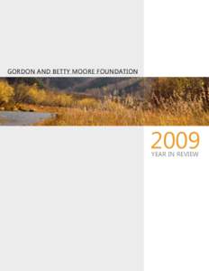 Oceanography / Marine conservation / Gordon and Betty Moore Foundation / Marine spatial planning / Ecosystem services
