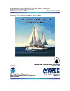 NOAA/Mote Marine Laboratory/Woods Hole Oceanographic Institution Joint Publication NOAA Technical Memorandum NOS NCCOS CCMA 169 NOAA LISD Current References[removed]Mote Technical Report No. 949