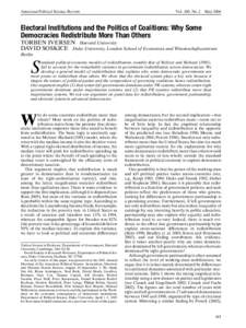 American Political Science Review  Vol. 100, No. 2 May 2006