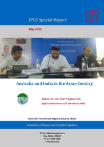 IPCS Special Report  127 May 2012