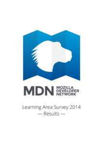 Learning Area Survey 2014 — Results — ABOUT	
  THIS	
  SURVEY	
    3	
  