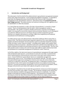 Groundwater / Hydraulic engineering / Liquid water / Soft matter / California State Water Resources Control Board / Water resources management in Jamaica / Water / Aquifers / Geotechnical engineering