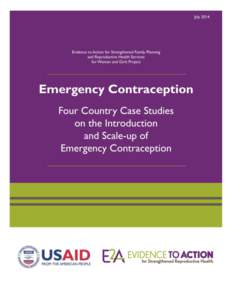 E2A Overview The Evidence to Action Project (E2A) is USAID’s global flagship for strengthening family planning and reproductive health service delivery. The project aims to address the reproductive healthcare needs of