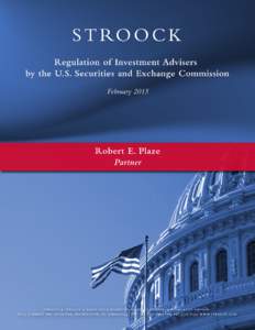 Regulation of Investment Advisers by the U.S. Securities and Exchange Commission