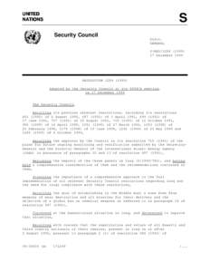 United Nations Security Council Resolution 986 / United Nations Security Council Resolution / United Nations Monitoring /  Verification and Inspection Commission / Iraq / Iraq and weapons of mass destruction / Asia / International relations
