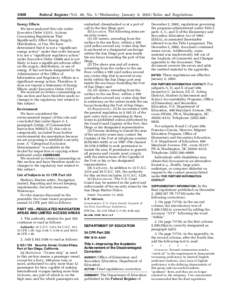 1008  Federal Register / Vol. 68, No. 5 / Wednesday, January 8, [removed]Rules and Regulations Energy Effects We have analyzed this rule under