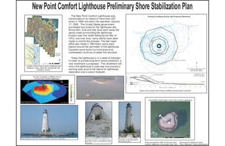 New Point Comfort Lighthouse Preliminary Shore Stabilization Plan  New Point Comfort Lighthouse