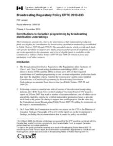 Telecom Decision CRTC[removed] <H1>