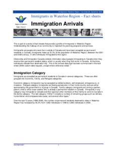 Microsoft Word - Copy of Immigrants in WR -sep09- all fact sheets.doc