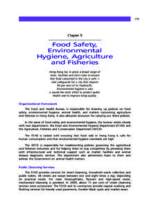 179  Chapter 9 Food Safety, Environmental