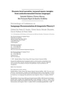 Tone / Systemic functional linguistics / Intonation / Pitch contour / Contour / Niger–Congo languages / Downdrift / Speech synthesis / Prosody / Linguistics / Phonology / Phonetics