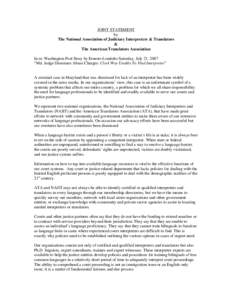 Linguistics / Philosophy of language / Canadian Translators /  Terminologists and Interpreters Council / Pacific Interpreters / Language interpretation / American Translators Association / Translation