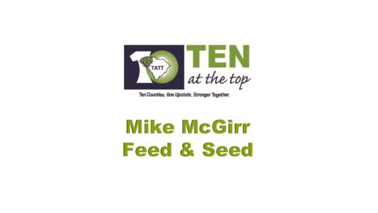 Mike McGirr Feed & Seed SC spends $11Billion on food every