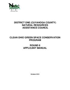 District One NRAC Applicant Manual