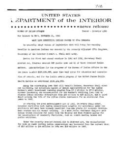 7/;6  UNITED STATES l.2JPARTMENT of the INTERIOR