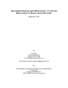 Government / Public administration / Politics of the United States / Michael Brown / National Civilian Community Corps / AmeriCorps / Government of the United States / Corporation for National and Community Service