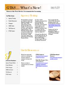 Microsoft Word - GTAS  Newsletter August 2013 revised to correct OMB section.doc