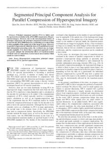 Image processing / Computing / Optics / Spectroscopy / Infrared imaging / JPEG / Remote sensing / Hyperspectral imaging / Data compression / Science / Graphics file formats / ISO standards