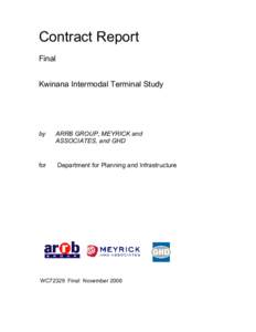 Containerization / Freight rail transport / Twenty-foot equivalent unit / Kewdale Freight Terminal / Transport / Intermodal freight transport / Pacific National