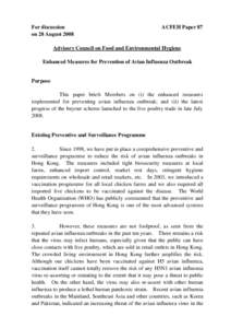 Veterinary medicine / Medicine / Influenza / Avian influenza / Poultry farming / Human flu / Pandemic / Fujian flu / Global spread of H5N1 / Epidemiology / Influenza A virus subtype H5N1 / Health