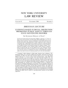 NEW YORK UNIVERSITY  LAW REVIEW VOLUME 83  NOVEMBER 2008