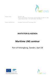   	
   	
   Project name:  MarTech LNG