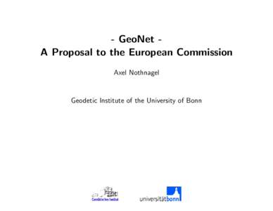 Astronomy / Very Long Baseline Interferometry / Na Na Na / GeoNet / Global Positioning System / Geodetic network / ASTRON / Radio astronomy / Geodesy / Technology / Measurement