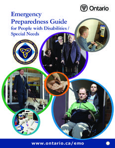 Emergency  Preparedness Guide for People with Disabilities / Special Needs  www.ontario.ca/emo