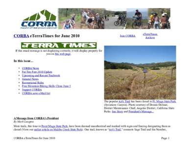 CORBA eTerraTimes for JuneJoin CORBA eTerraTimes Archive