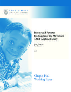 Issue Brief #4:  Income and Poverty
