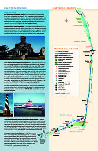 sights & sounds  hatteras island map 6