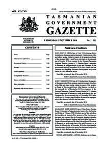 6g. Permanent Registration - Gazette - Ad