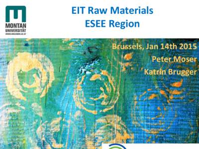 EIT Raw Materials ESEE Region Brussels, Jan 14th 2015 Peter Moser Katrin Brugger