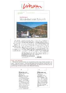 ..  Vinum – Roter Rheingau .... Würden aber nur die Gewächse aus Assmannshausen überzeugen, könnte man kaum von einem – wenn auch leichten – Trend zum Rheingauer Rotwein sprechen. Jochen Neher vom Weingut Mohr 