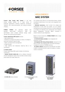 HIGH ENERGY NMC SYSTEM Forsee’s energy stationary