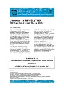 SPECIAL ISSUE[removed], 2006/1 & 2006/2