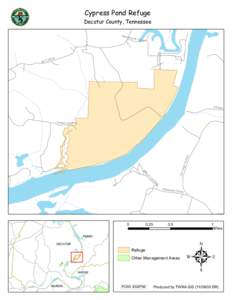 Cypress Pond Refuge  Decatur County, Tennessee Pevah ou