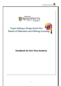 Handbook for Part-Time Students  1 Contents