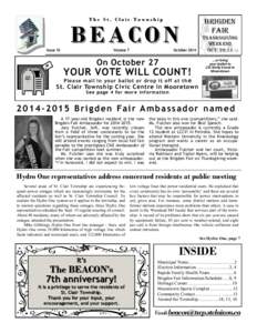 The St. Clair Township  Issue 10 BEACON Volume 7