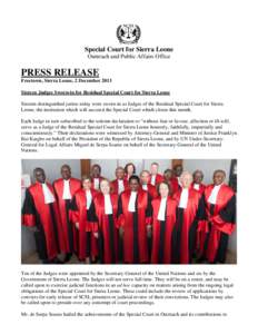 Special Court for Sierra Leone