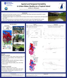 Americas / Spanish Empire / Environmental science / Long Term Ecological Research Network / Earth / Puerto Rico / Water quality