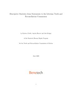 Bong County / Truth and Reconciliation Commission / Bassa people / Gbarpolu County / Liberia / Montserrado County / Grand Gedeh County / Margibi County / Grand Bassa County / Counties of Liberia / Africa / Geography