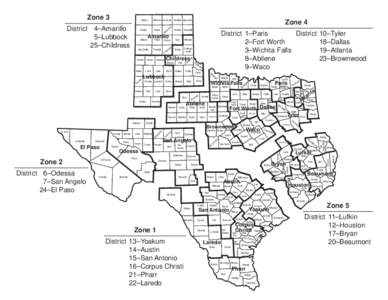 Texas Department of Transportation / United States railroad regulation / Texas International Airlines destinations