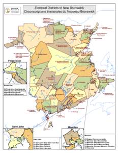 Provinces and territories of Canada / Miramichi / New Brunswick electoral redistribution / 38th New Brunswick general election / New Brunswick / Politics of New Brunswick / Legislative Assembly of New Brunswick