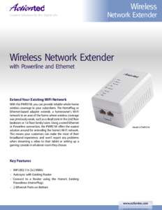 Wireless Creative Solutions for the Digital Life™ Network Extender  Wireless Network Extender