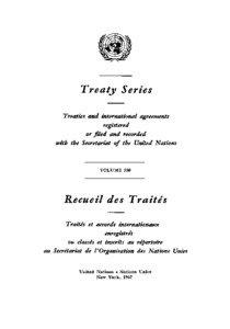 Treaty Series Treaties and internationalagreements registered
