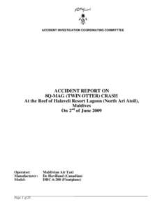 Microsoft Word - 8Q-MAG ACCIDENT REPORT _Final Report_