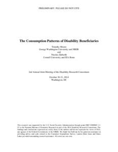 Social Security Disability Insurance / Supplemental Security Income / United States / Social Security Administration / Social Security / Medicare / Disability insurance / Medicaid / Consumer Expenditure Survey / Federal assistance in the United States / Government / Economy of the United States